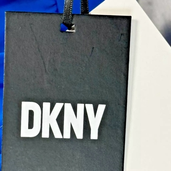 DKNY LAPIS Ruffle Plunge Underwire Tummy Control One-Piece NWT, Size Medium - Picture 5 of 9